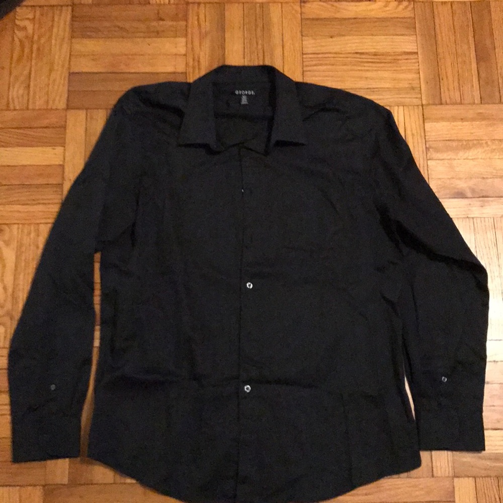 BLACK DRESS SHIRT